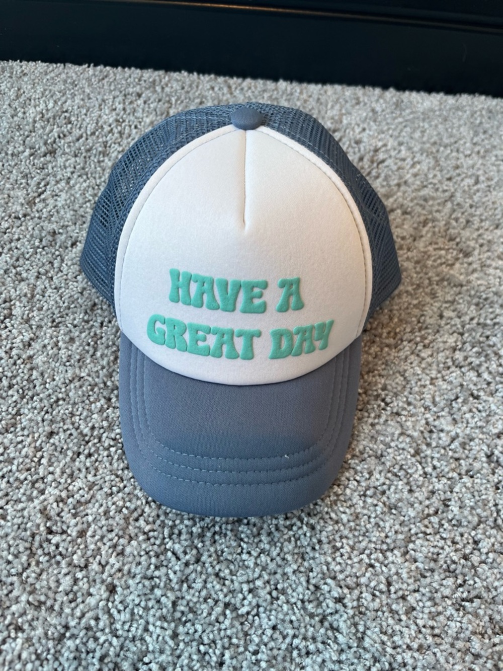 NWOT Toddler wonder nation Mesh Trucker Hat with Foam Front